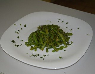 Menu55 - Фасоль стручковая с чесноком